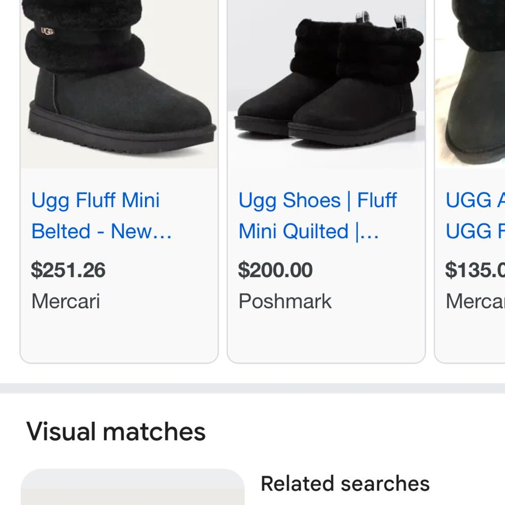 Women's UGG Fluff mini belted boots size 7 - Picture 5 of 5